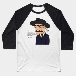 Fernando Pessoa Baseball T-Shirt